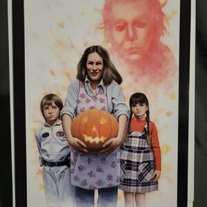 Byron Winton 8x12 Halloween Horror Movie Print